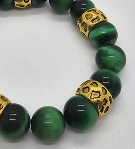 Green tiger eye Bracelet (Bracelet 1483)