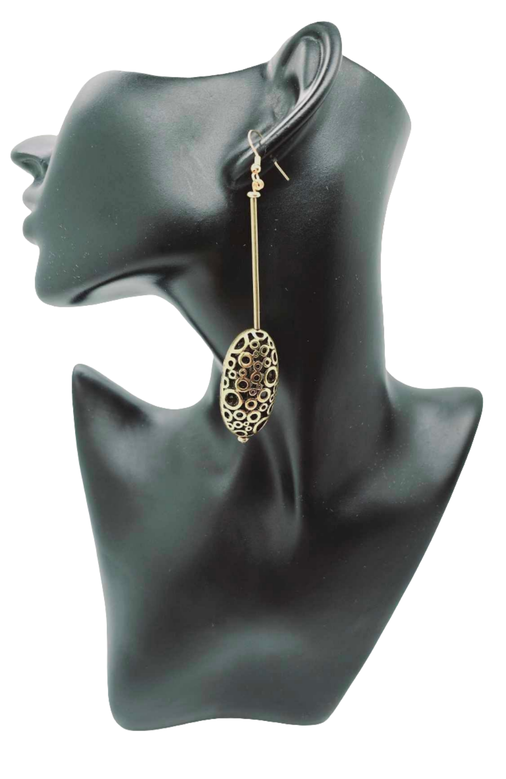 Gold pattern Earrings (Gold Rush 1436)