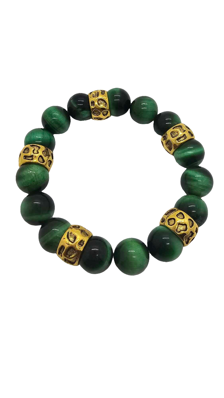 Green tiger eye Bracelet (Bracelet 1483)