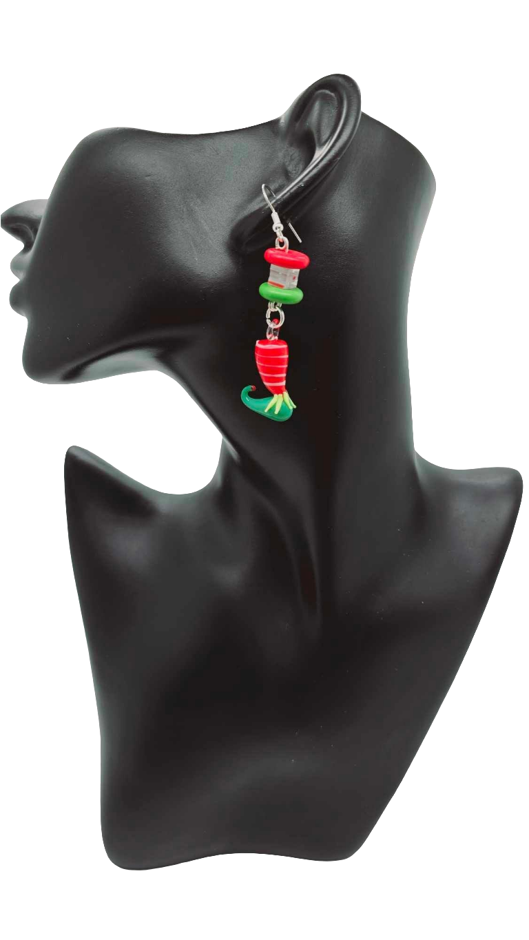 Elf holiday Earrings (Short 1456)