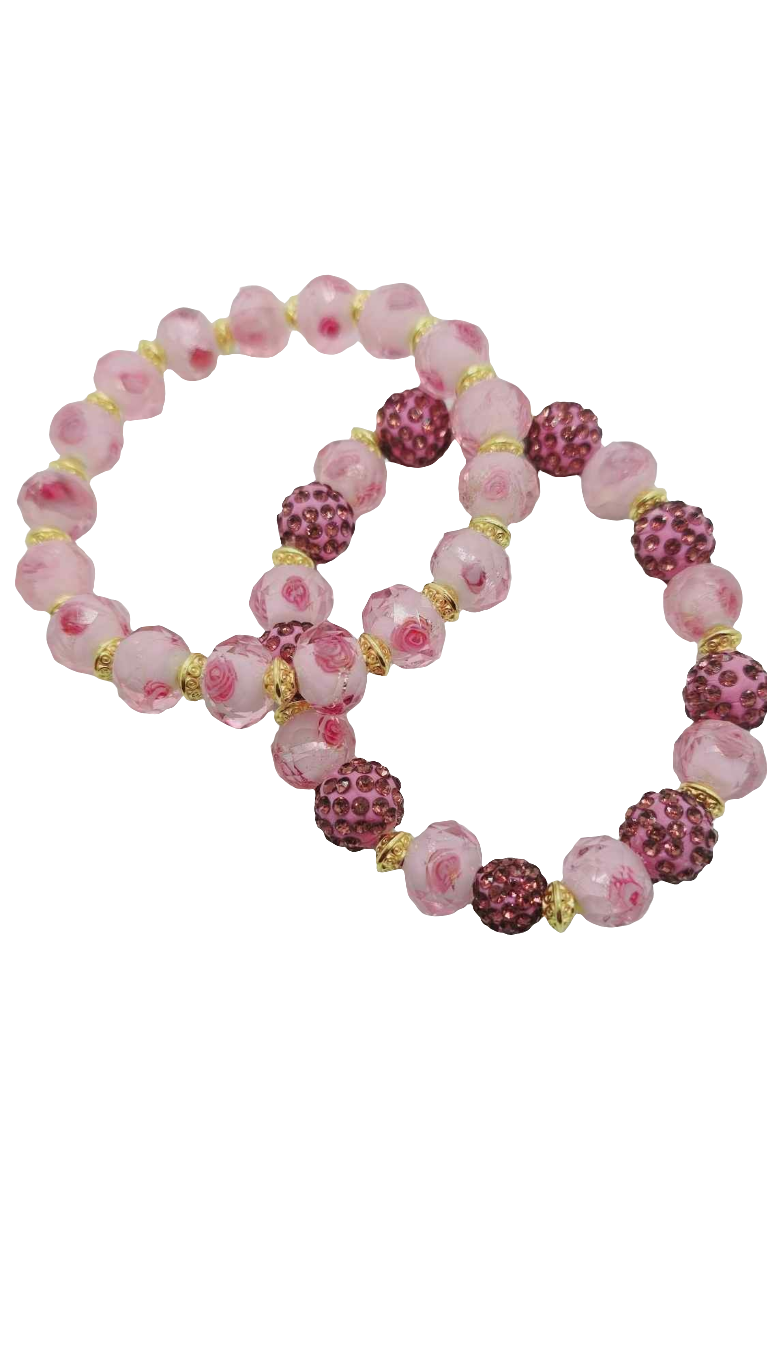 Pink Bracelet set (Bracelet 1322)