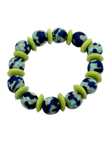 Green and blue bracelet (Bracelet 1140)