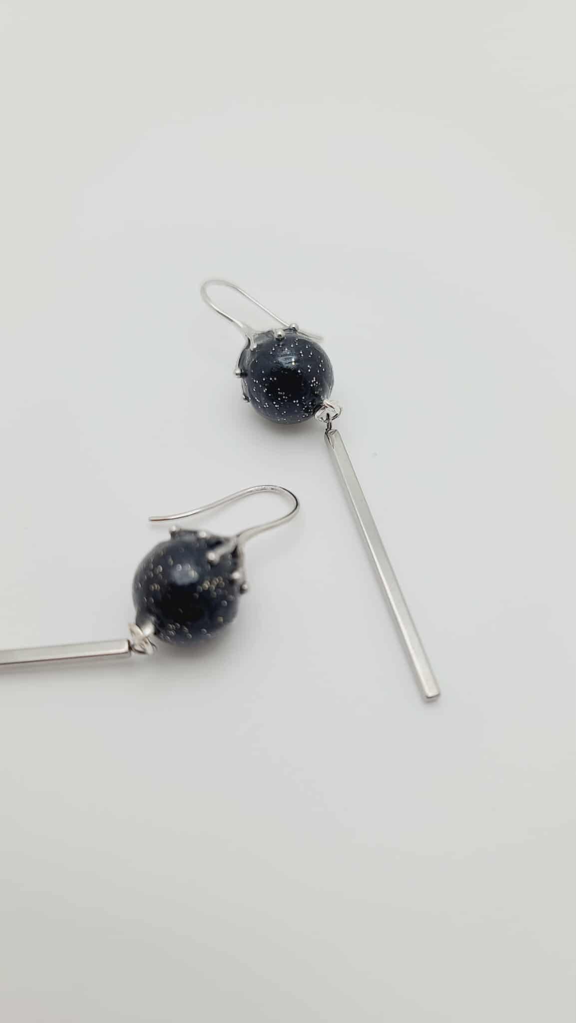 Midnight Sol Earrings (Short 1646)