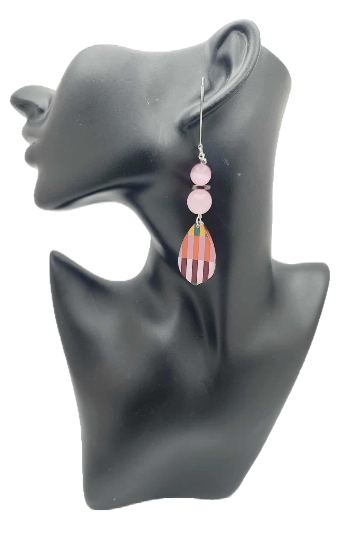 Blush Mirage Earrings (Mosaic 1634)