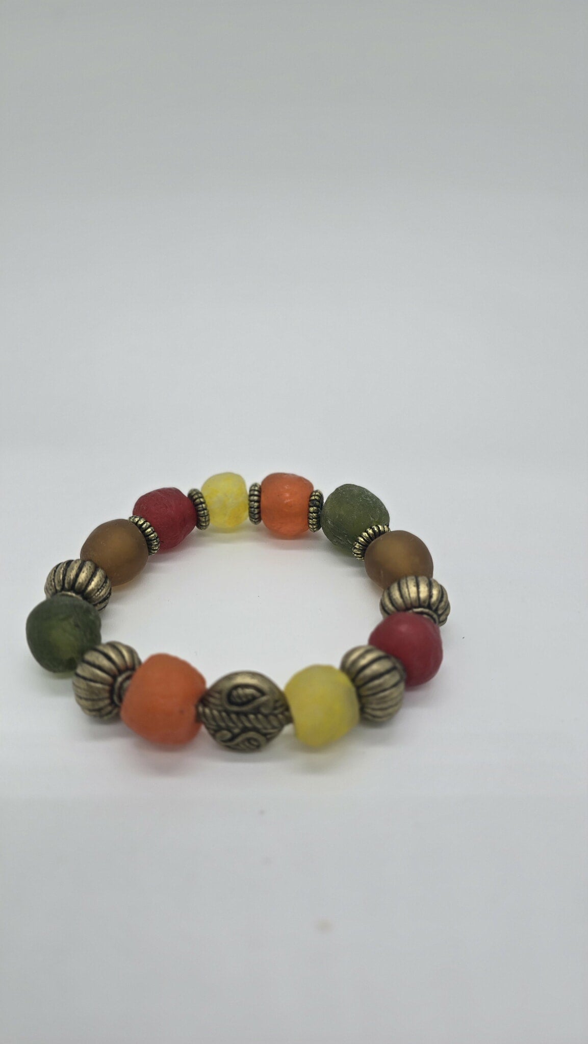 Solstice Ember Beaded Bracelet (Bracelet 1671)