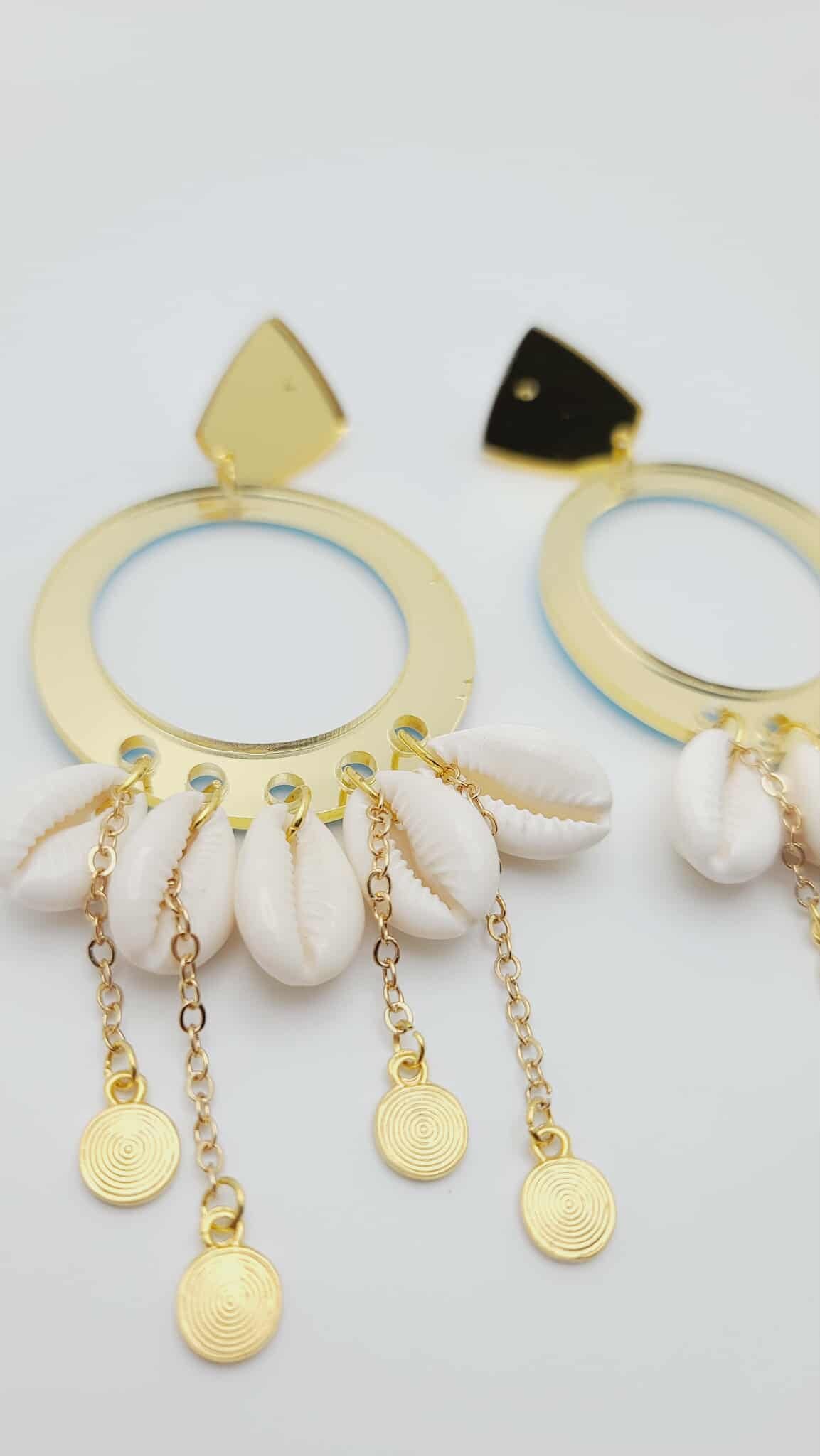 Tidal Glow Hoop Earrings (BBW 1659)