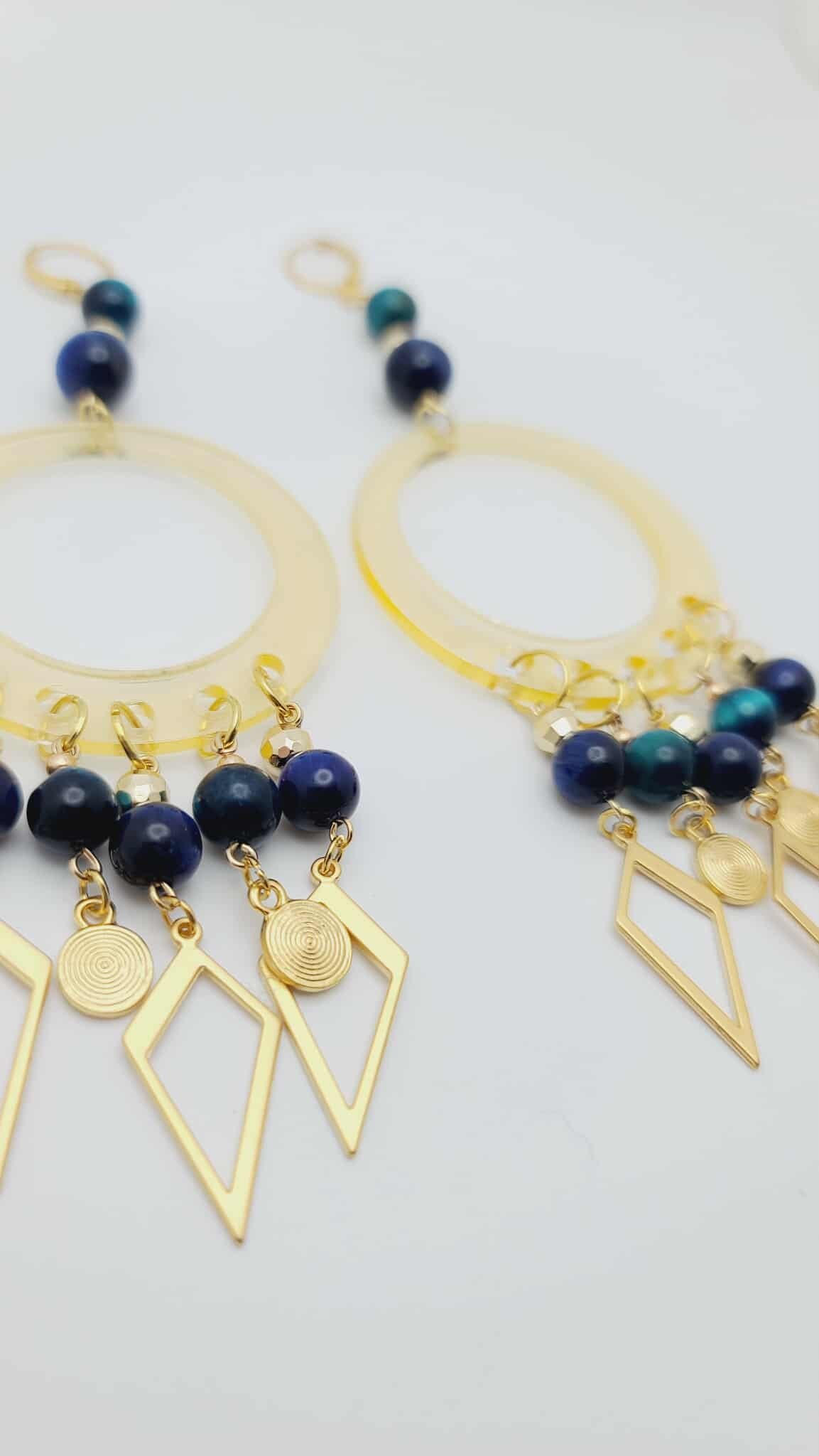 Midnight Halo Drop Earrings (BBW 1660)