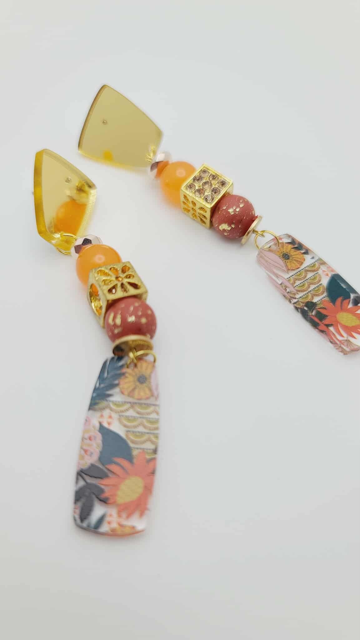 Soleil Earrings (Mosaic 1639)