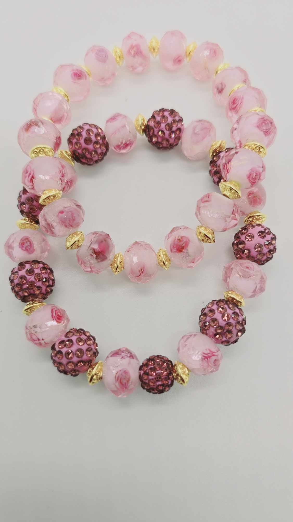 Pink Bracelet set (Bracelet 1322)