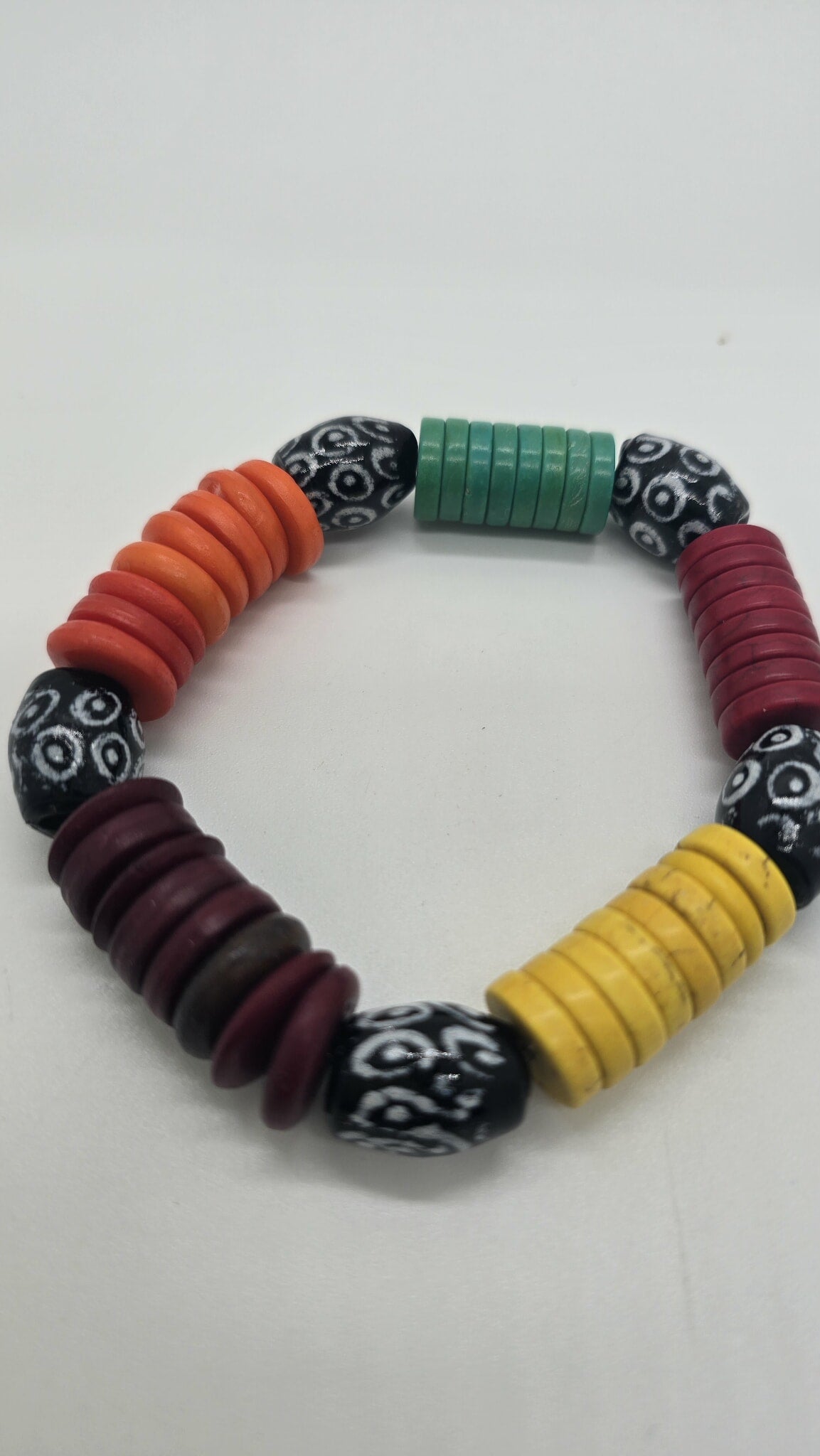 Radiant Earth Beaded Bracelet (Bracelet 1667)