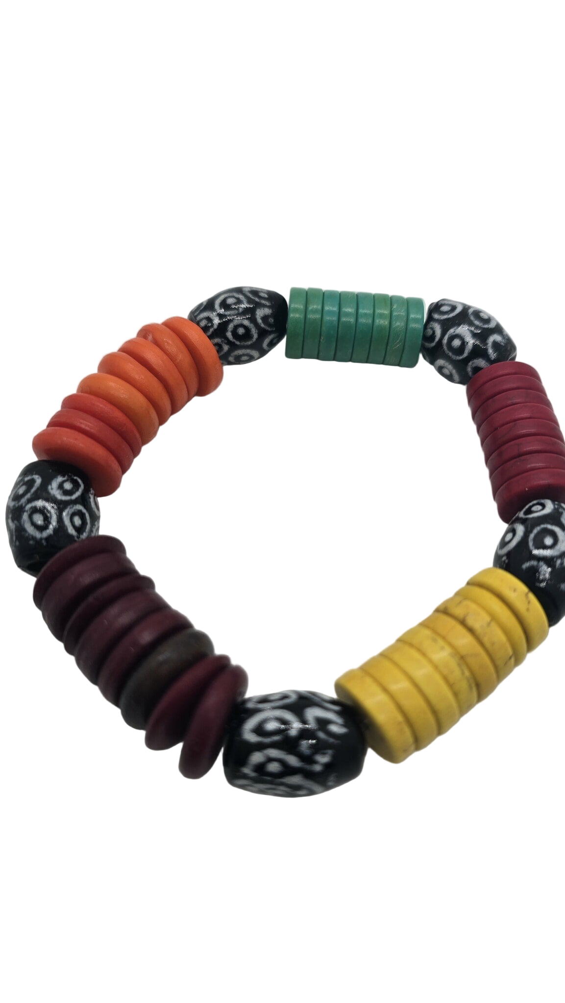 Radiant Earth Beaded Bracelet (Bracelet 1667)