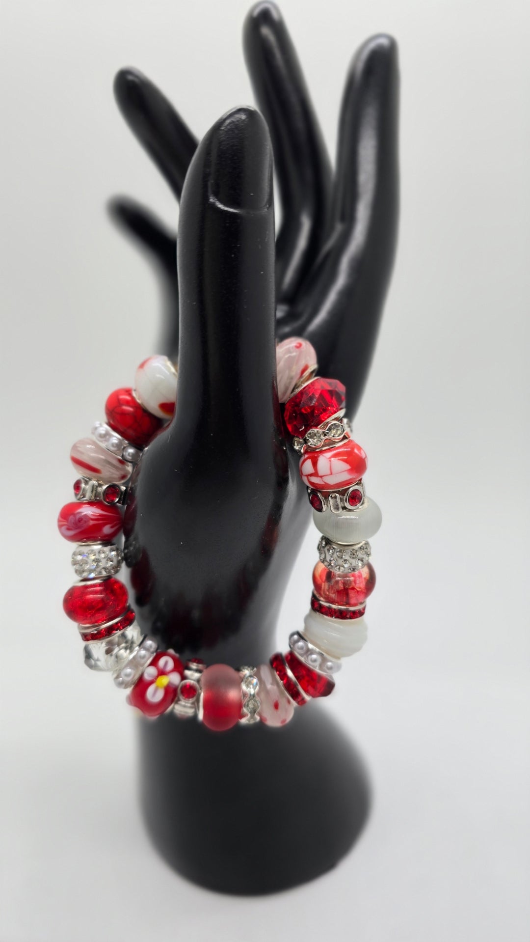 Radiant Ember Beaded Bracelet (Bracelet 1695)