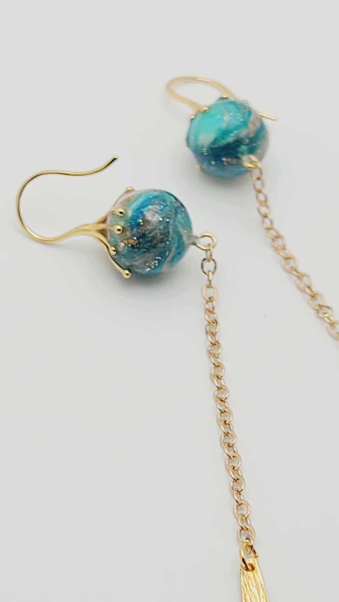 Celeste Cascade Earrings (Short 1647)