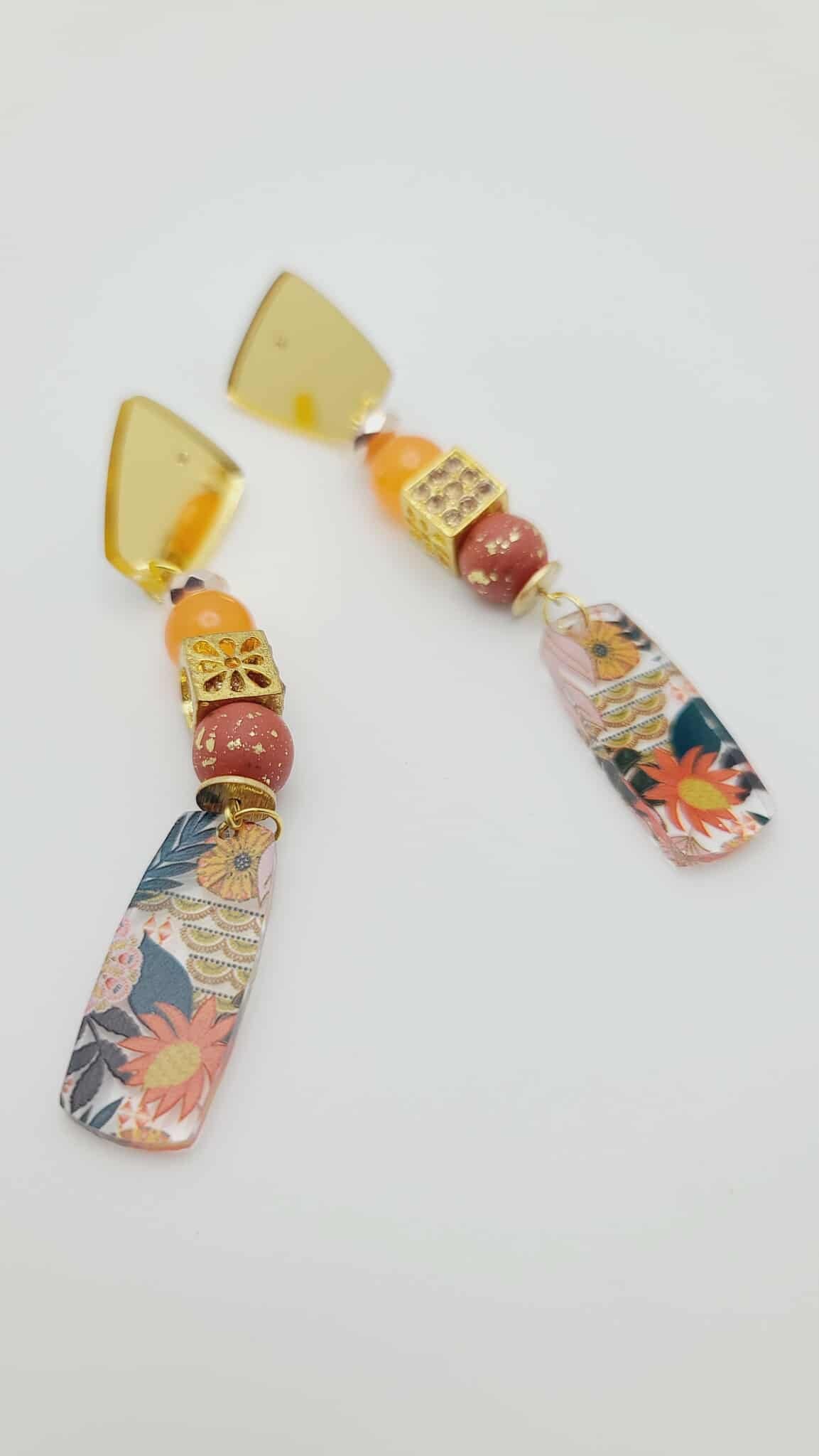 Soleil Earrings (Mosaic 1639)