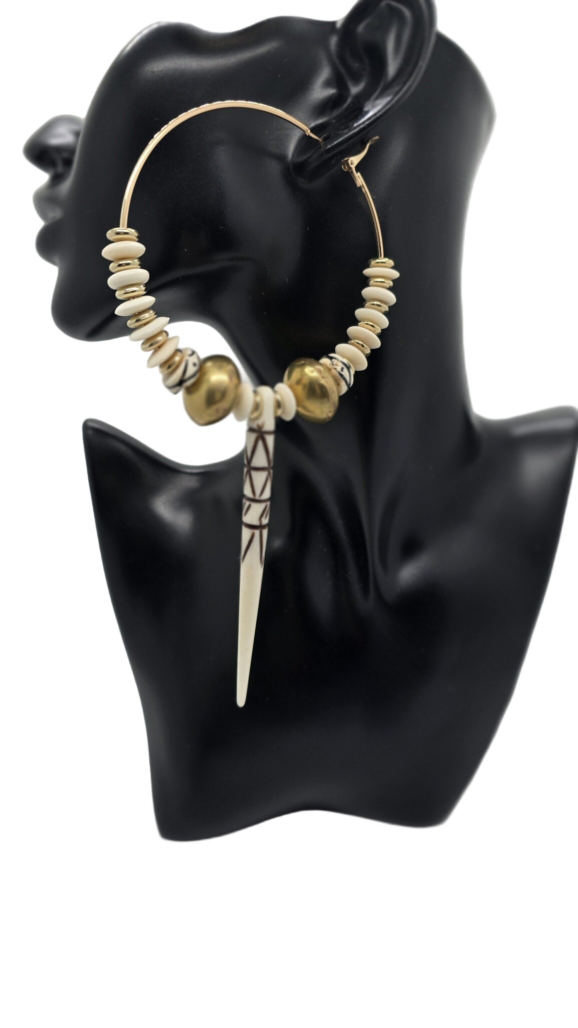 Spear of Grace Hoop Earrings (BBW 1700)