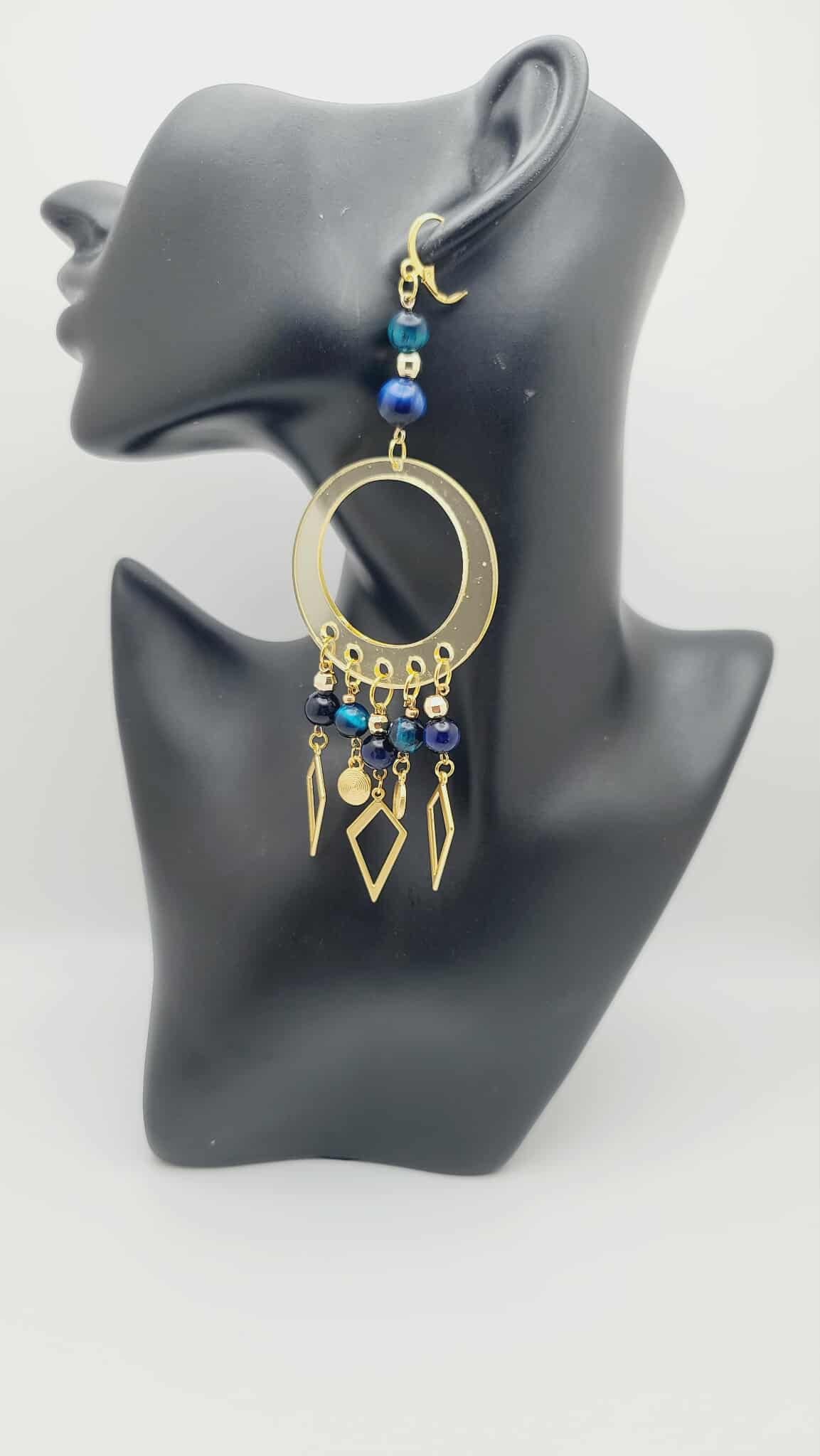 Midnight Halo Drop Earrings (BBW 1660)