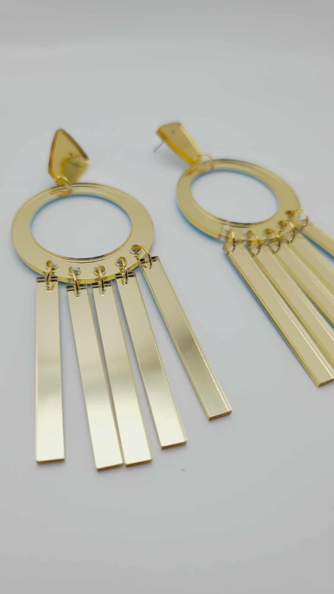 Gilded Mirage Chandelier Earrings (BBW 1657)