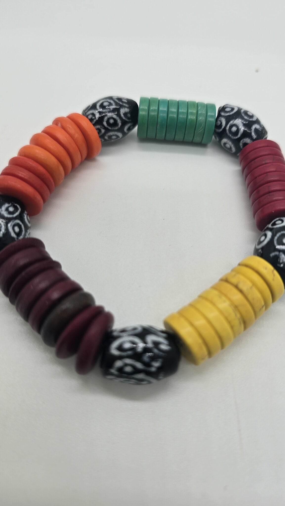 Radiant Earth Beaded Bracelet (Bracelet 1667)