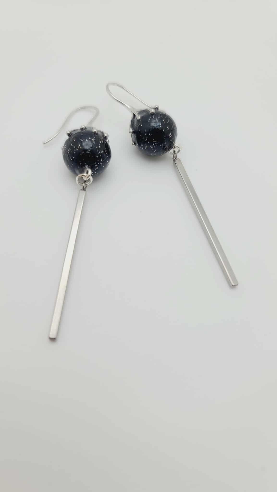 Midnight Sol Earrings (Short 1646)