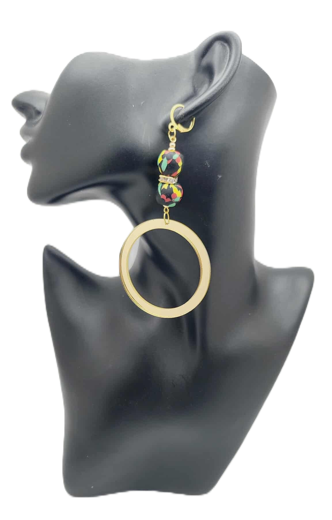 Solar Mirage Earrings (Gold Rush 1650)