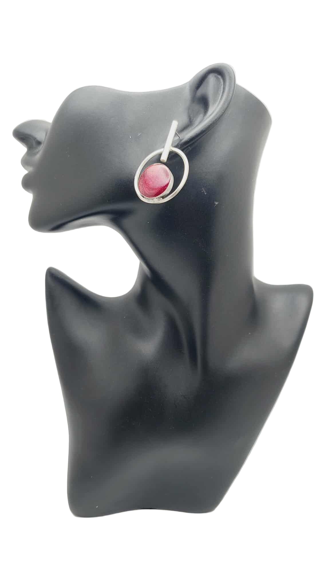 Crimson Orbit Earrings (Savage 1625)
