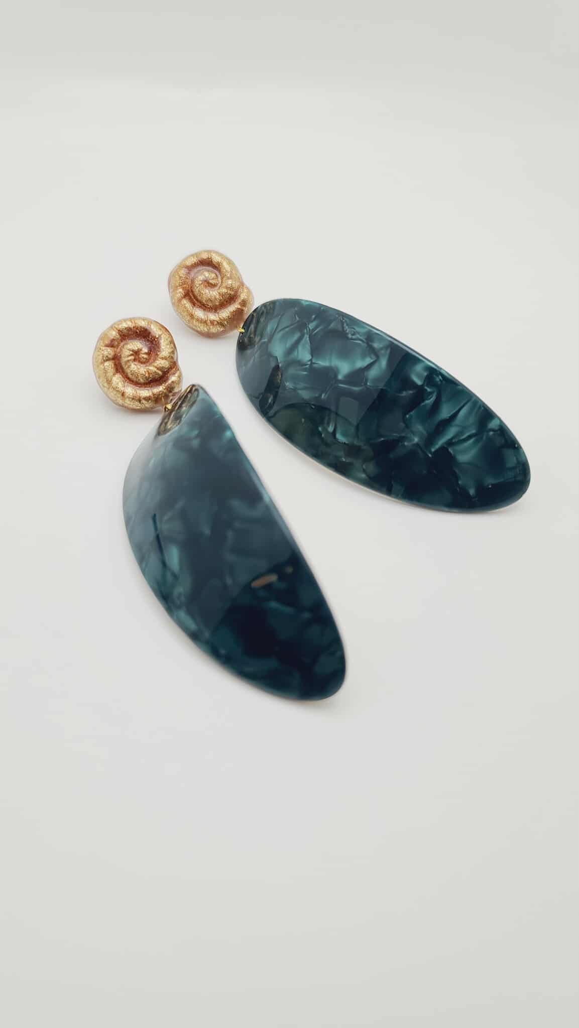 Ocean Arc Statement Earrings (BBW 1704)
