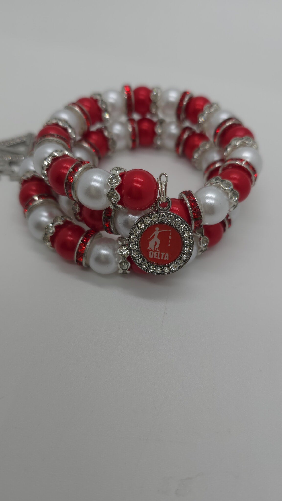 Crimson Love Charm Bracelet (Bracelet 1683)
