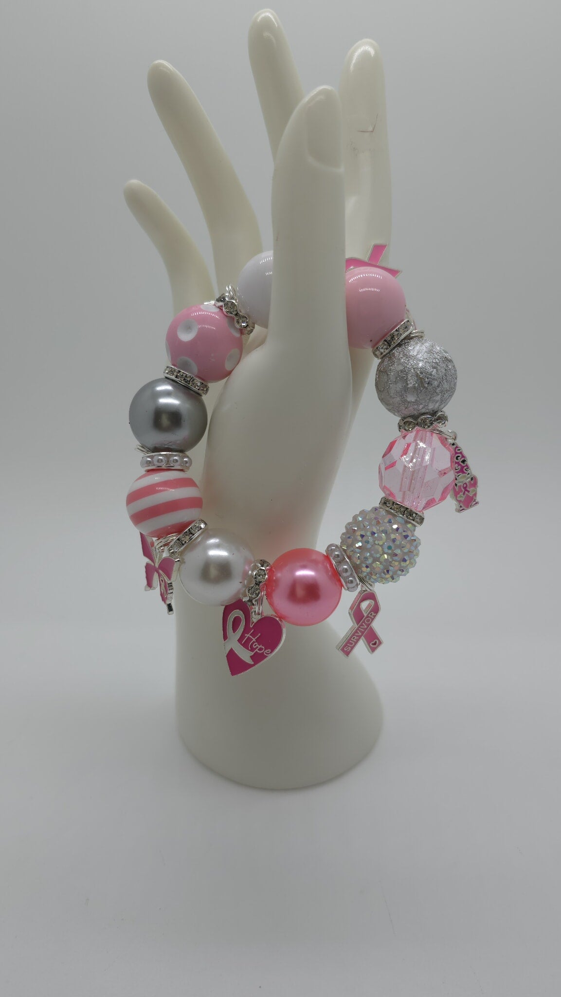 Pink Radiance Awareness Bracelet (Bracelet 1686)