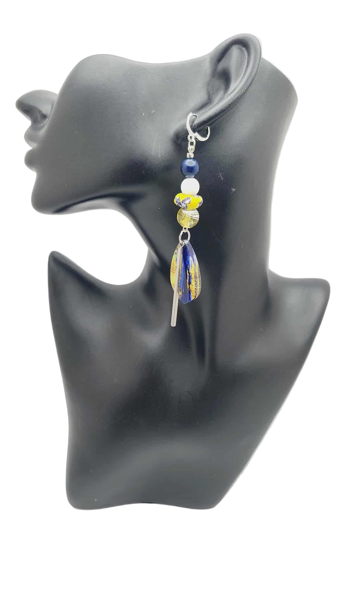 Azure Muse Earrings (Mosaic 1632)