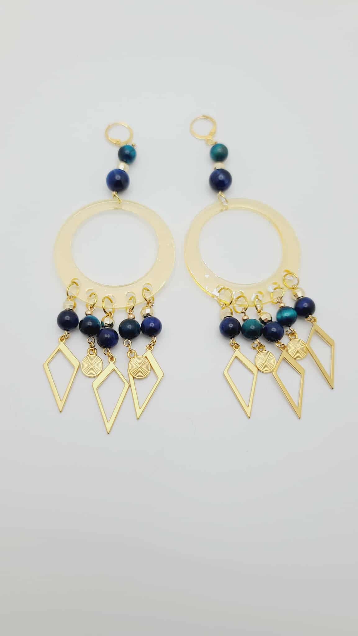 Midnight Halo Drop Earrings (BBW 1660)