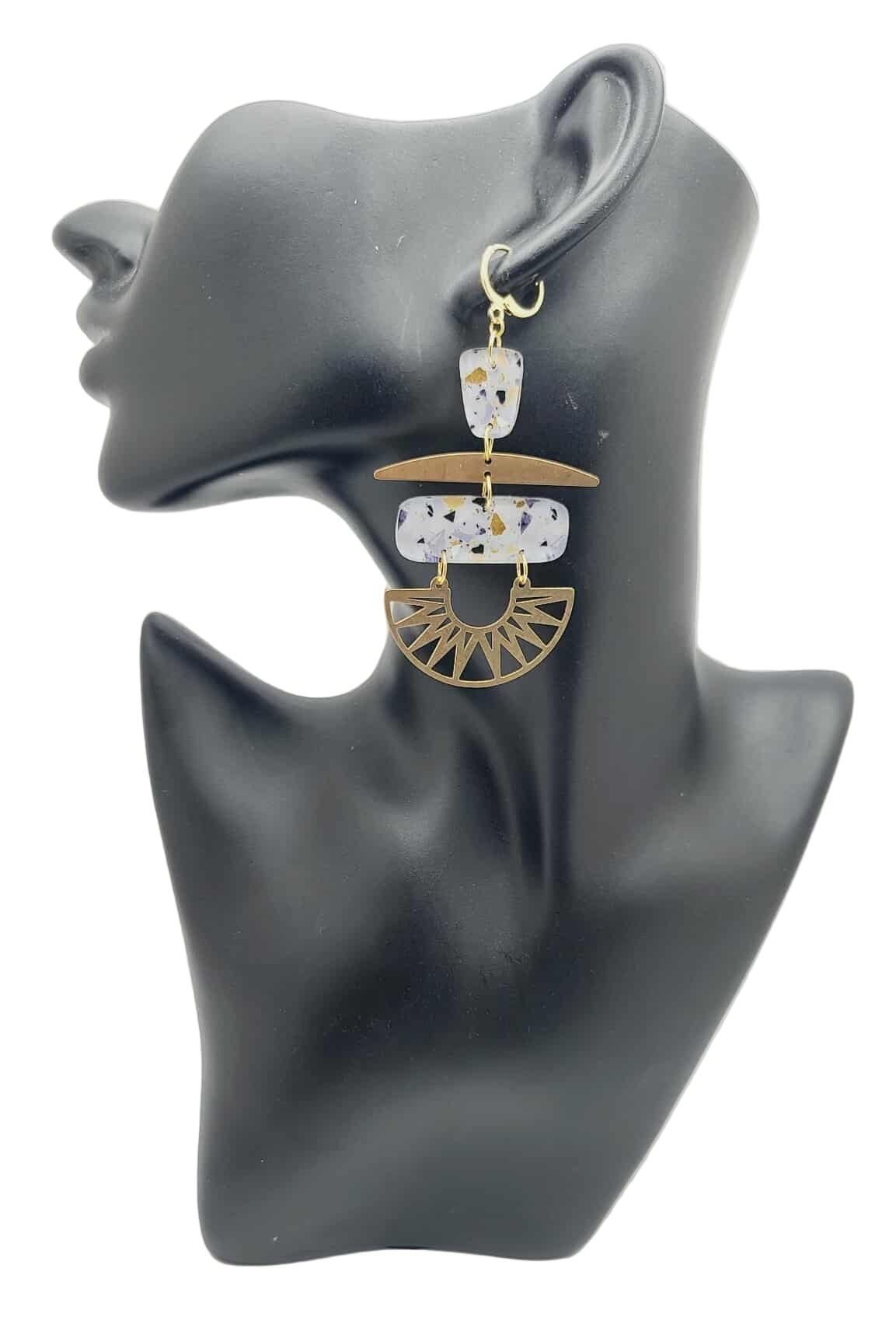 Nova Earrings (Gold Rush 1641)