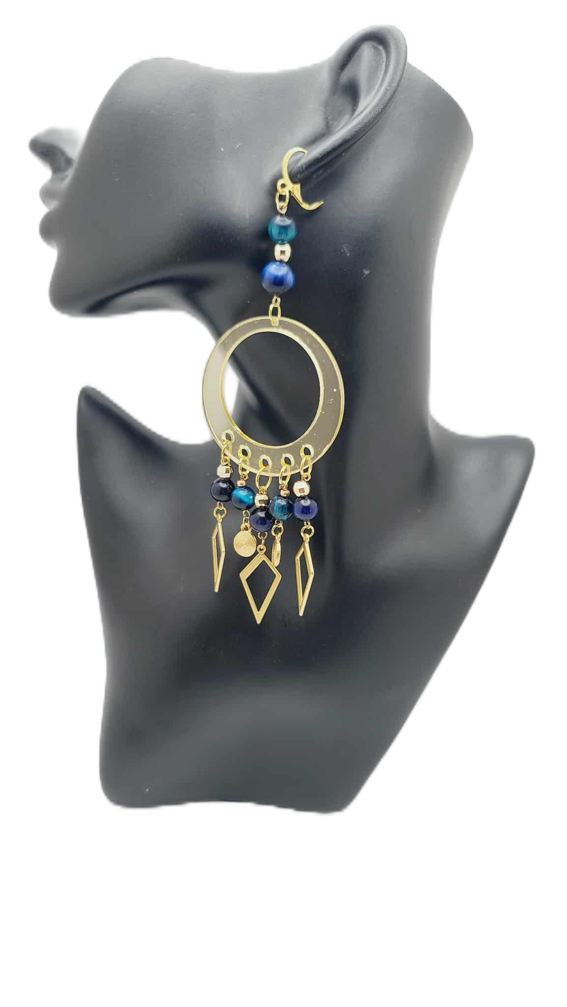 Midnight Halo Drop Earrings (BBW 1660)