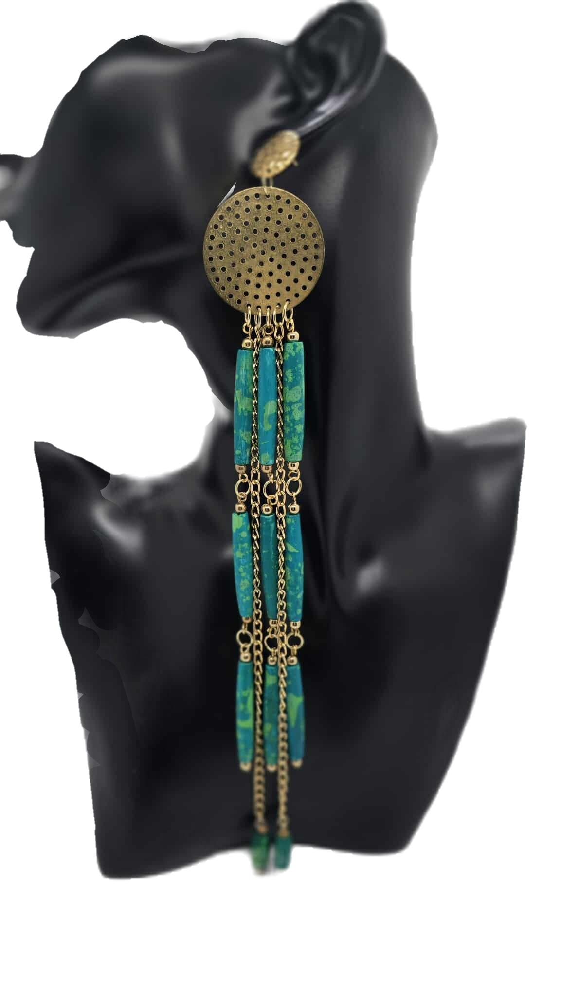 Golden Horizon Cascade Earrings (BBW 1696)