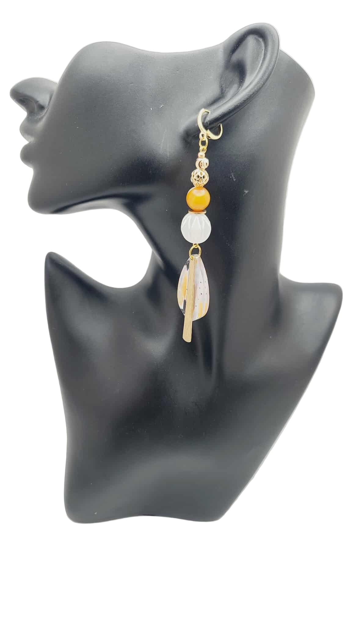 Amber Sol Earrings (Mosaic 1638)