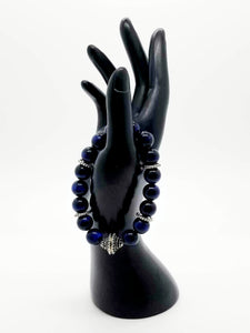 Blue tiger eye bracelet (Bracelet 1143)