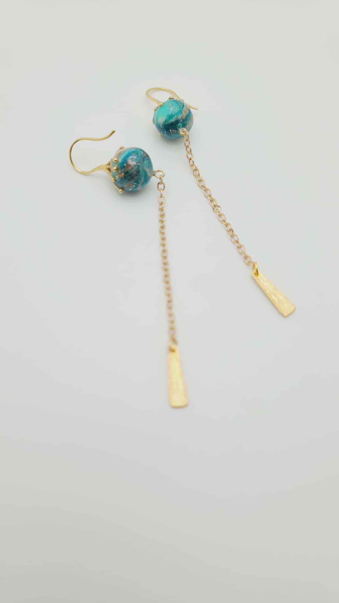 Celeste Cascade Earrings (Short 1647)