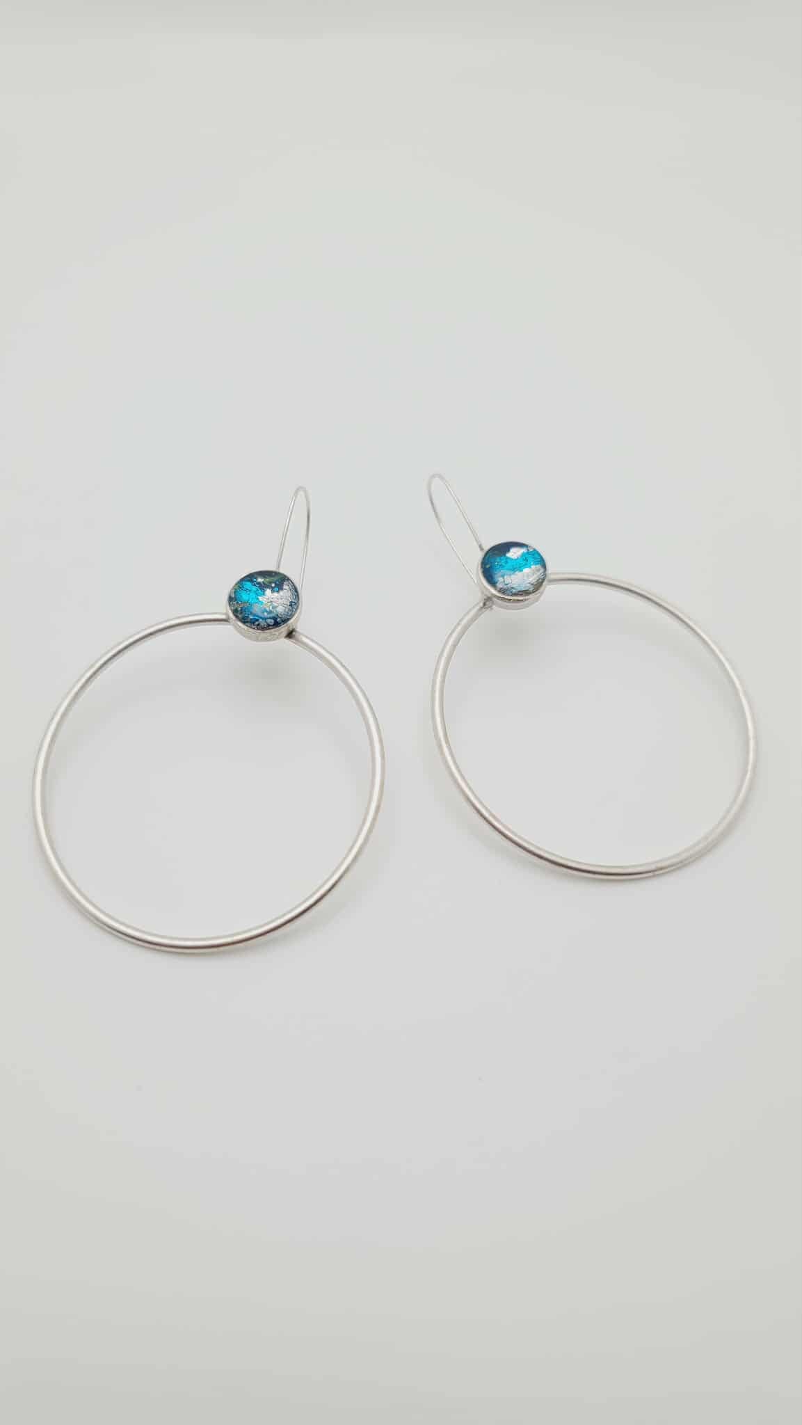 Azure Orbit Earrings (Savage 1648)