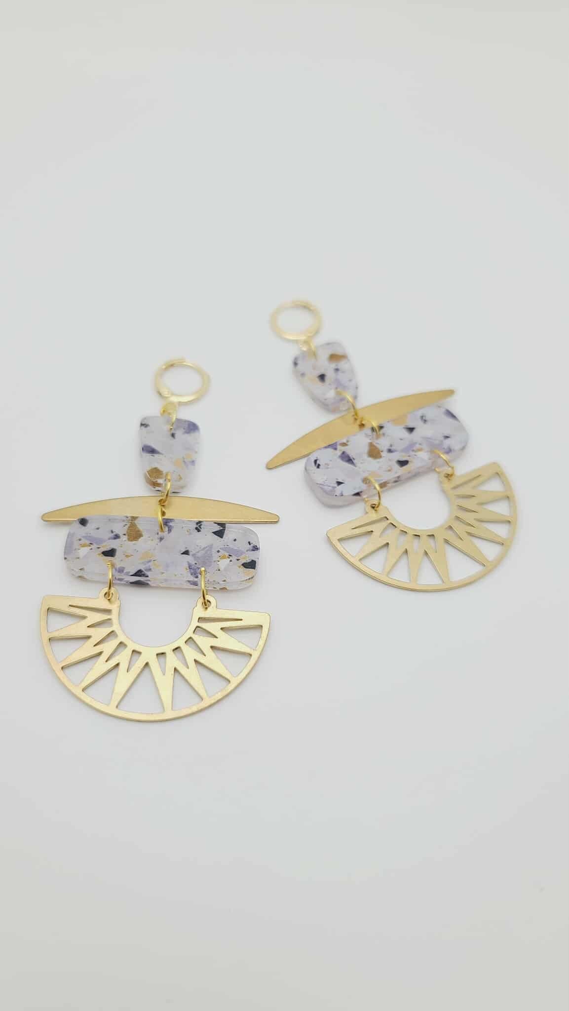 Nova Earrings (Gold Rush 1641)