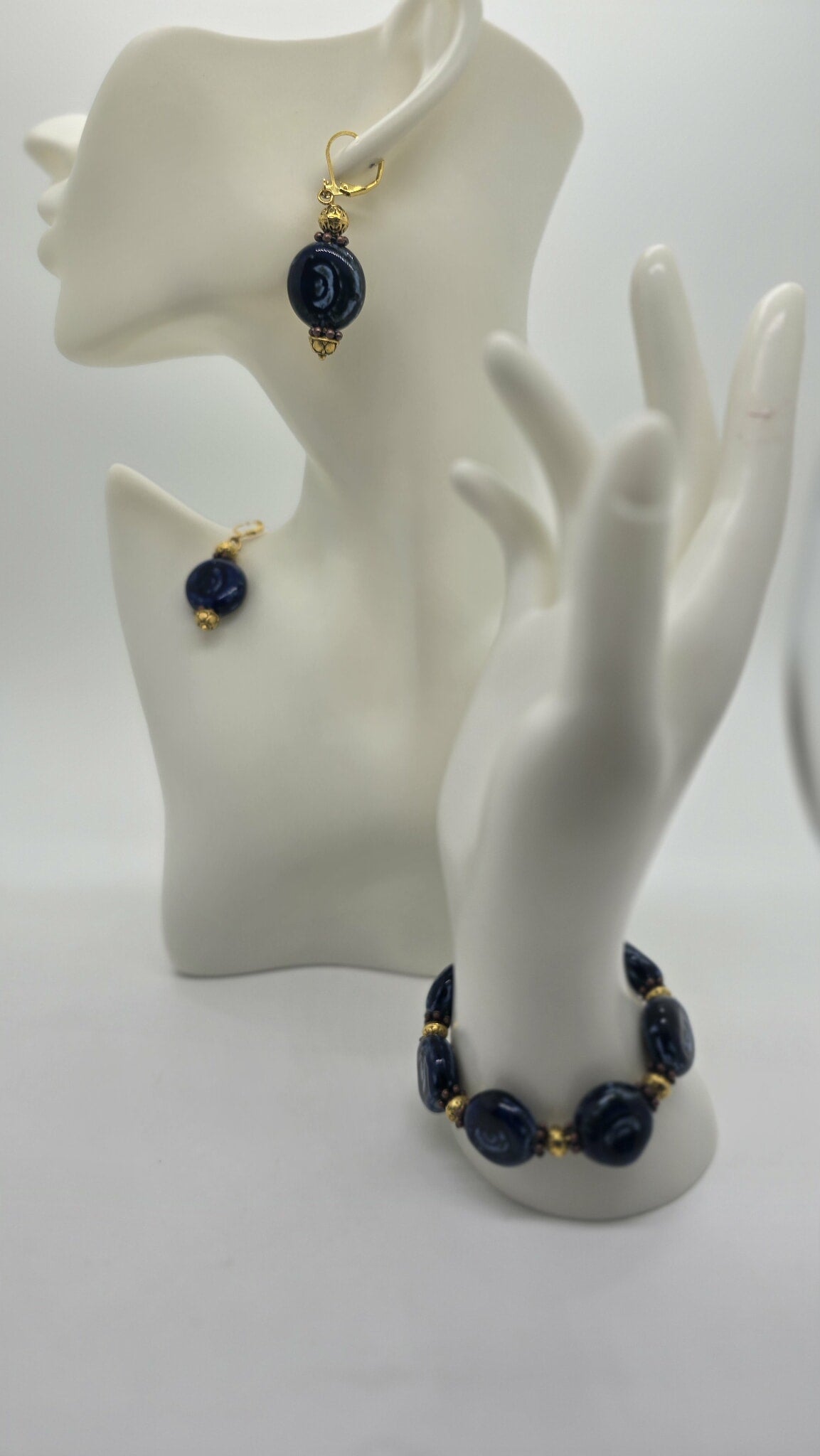 Celestial Tide Drop Earrings (Influencer 1665)