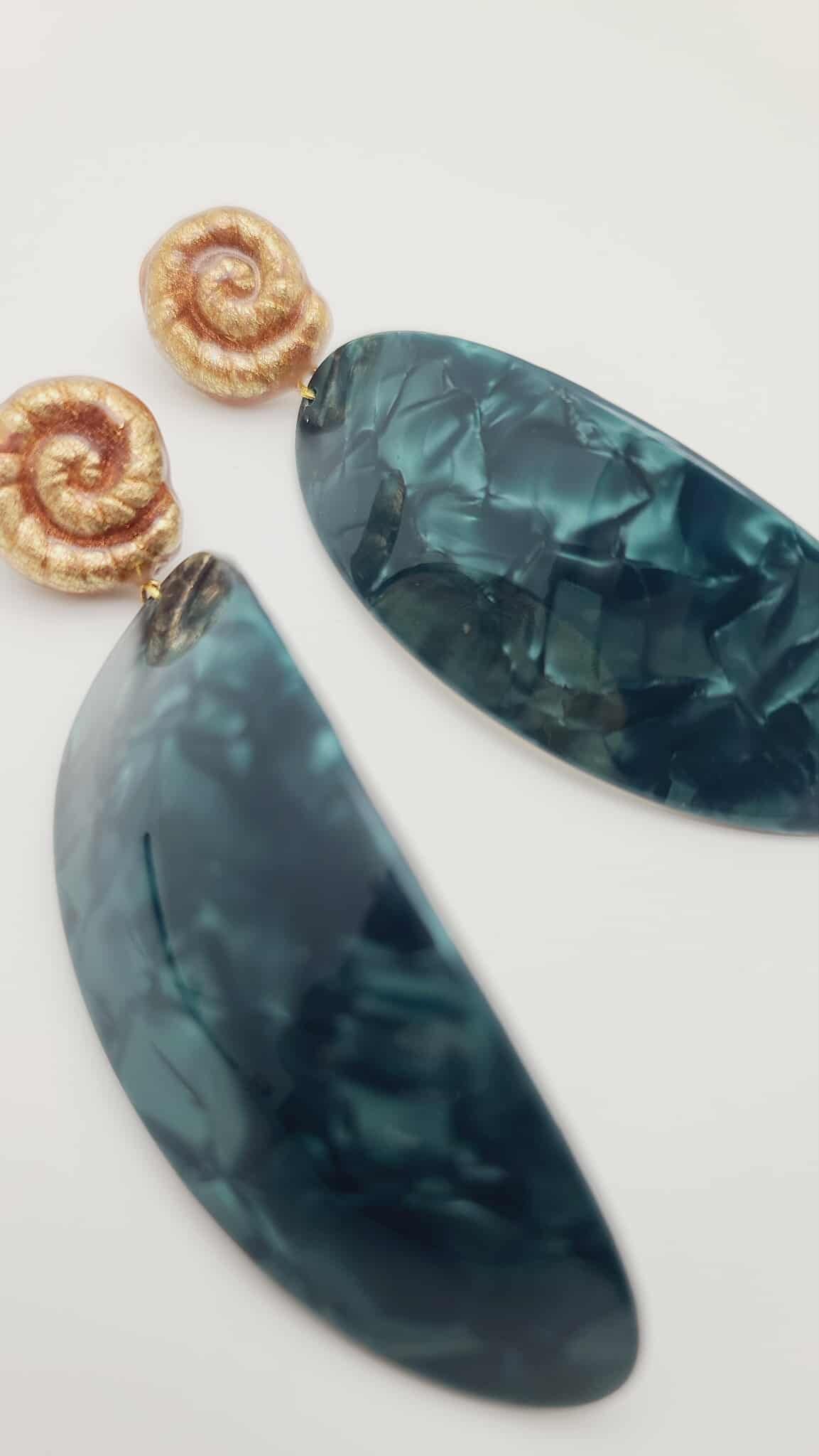 Ocean Arc Statement Earrings (BBW 1704)