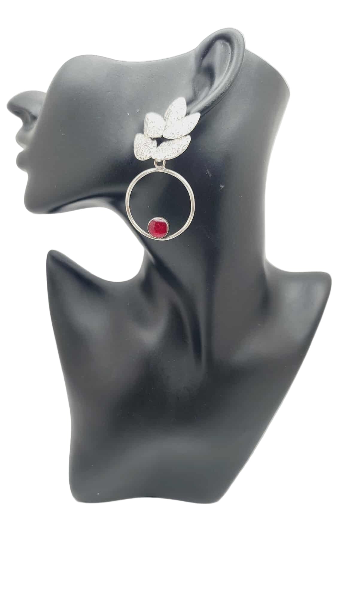 Crimson Bloom Earrings (Savage 1624)