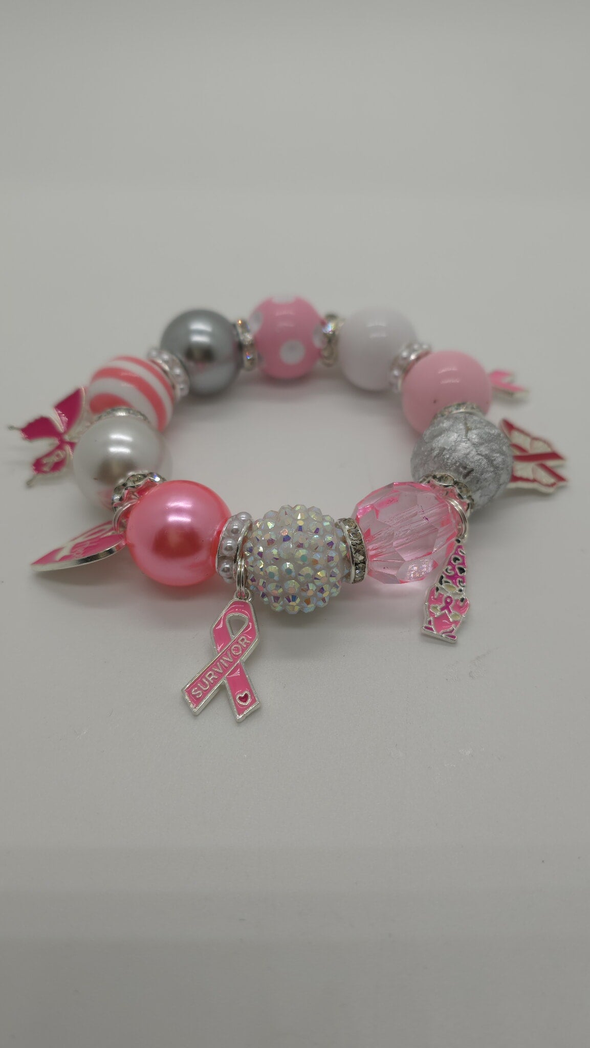 Pink Radiance Awareness Bracelet (Bracelet 1686)